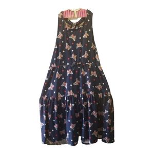 Red white and blue kid's butterfly dress. 14/16 STAR RIDE. (Sku458)